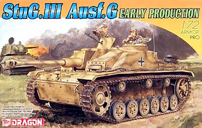 3号突撃砲 Ausf.G 初期型 プラモデル (ドラゴン 1/72 アーマー シリーズ No.7283) 商品画像