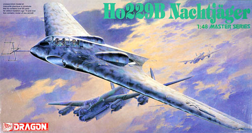 ホルテン Ho229B ナハトイェーガー プラモデル (ドラゴン 1/48 Master Series No.5511) 商品画像