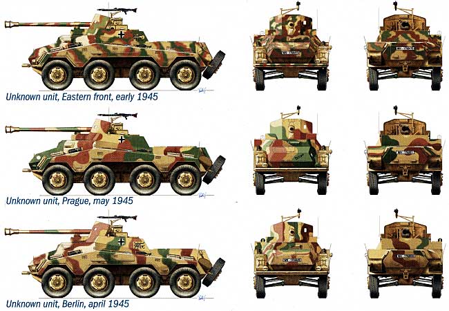 Sd.Kfz.234/4 PAK40 75mm砲搭載8輪装甲偵察車 プラモデル (イタレリ 1/72 ミリタリーシリーズ No.旧7047) 商品画像_1