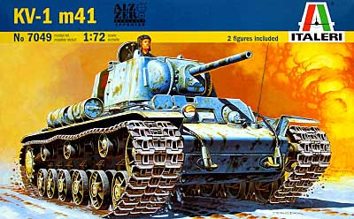 KV-1 1941年型 プラモデル (イタレリ 1/72 ミリタリーシリーズ No.7049) 商品画像