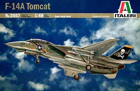 グラマン Ｆ-14A トムキャット プラモデル (イタレリ 1/48 飛行機シリーズ No.2667) 商品画像