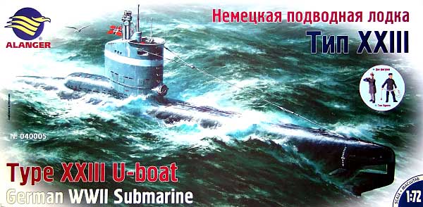 ドイツ U-ボート23型 潜水艦 プラモデル (アランゲル  No.40005) 商品画像