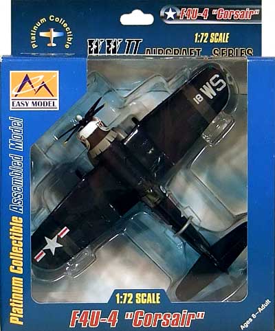 F4U-4 コルセア VMF-323 U.S.M.C 完成品 (イージーモデル 1/72 エアキット（塗装済完成品） No.37237) 商品画像