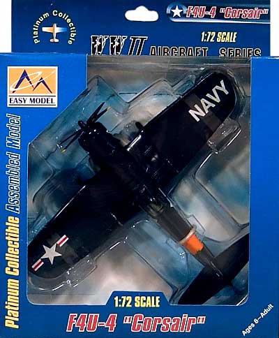 F4U-4 コルセア マイアミ NAS USNR 完成品 (イージーモデル 1/72 エアキット（塗装済完成品） No.37239) 商品画像