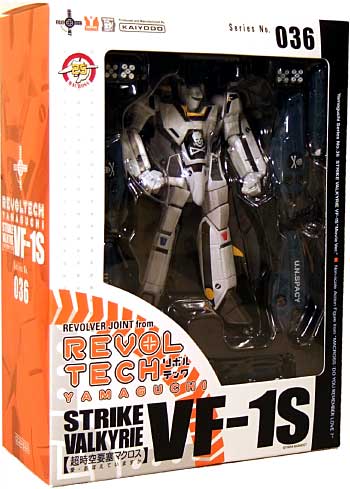 劇場版 ストライクバルキリー VF-1S (フォッカー機） フィギュア (オーガニック リボルテック（REVOLTECH） No.036) 商品画像