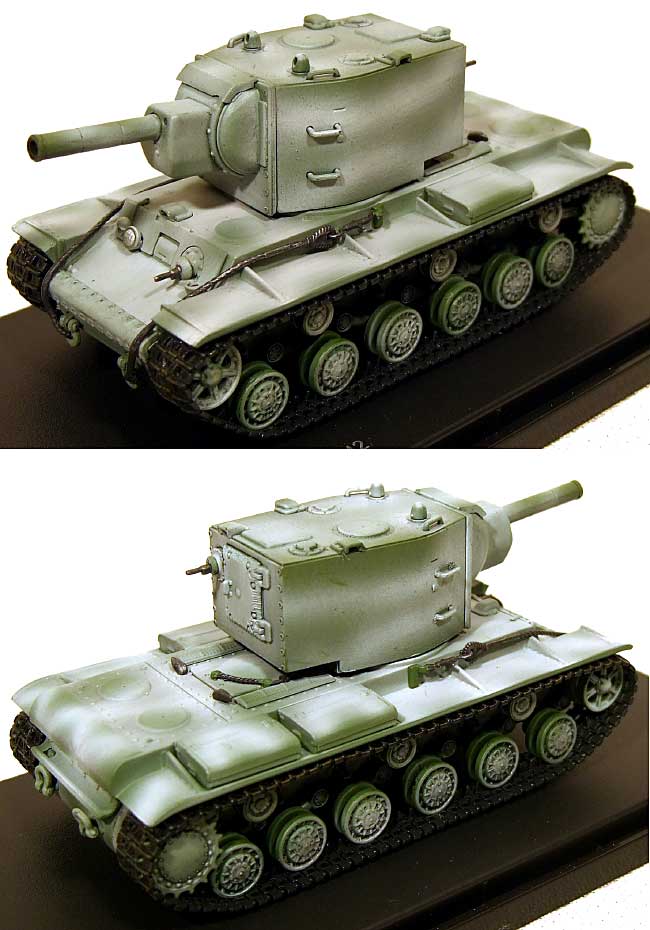 KV-2 重戦車 M41 カリーニン 1942年1月 (冬季迷彩） 完成品 (ホビーマスター 1/72 グランドパワー シリーズ No.HG3004) 商品画像_1