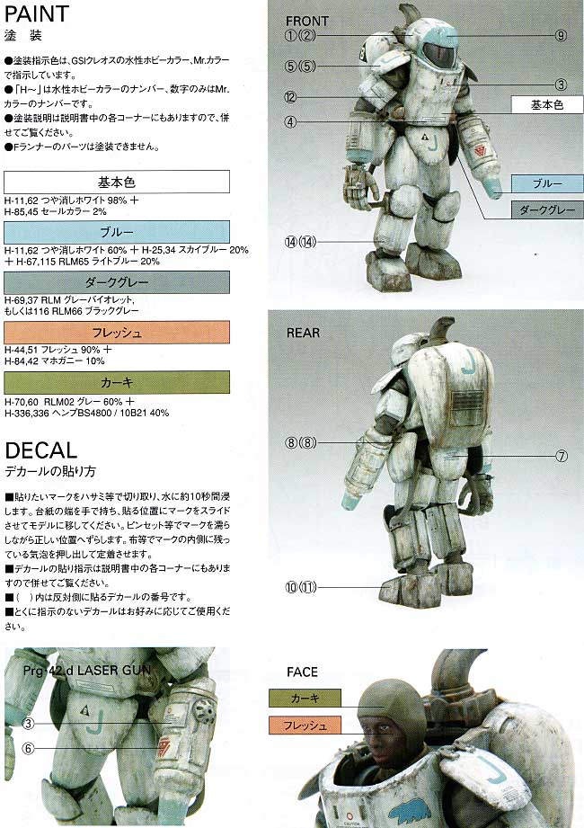 AFS C.D. Type ポーラーベア プラモデル (ウェーブ 1/20 マシーネン・クリーガーシリーズ No.MK-006) 商品画像_1