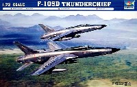 トランペッター 1/72 エアクラフト プラモデル F-105D サンダーチーフ