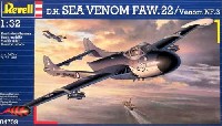 レベル 1/32 Aircraft D.H. シーベノム FAW.22 / ベノム NF.3