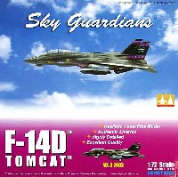 ウイッティ・ウイングス 1/72 スカイ ガーディアン シリーズ （現用機） F-14D トムキャット VX-9 エヴァリュエーターズ 2003