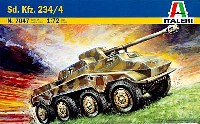 イタレリ 1/72 ミリタリーシリーズ Sd.Kfz.234/4 PAK40 75mm砲搭載8輪装甲偵察車