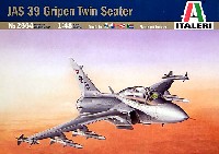 イタレリ 1/48 飛行機シリーズ サーブ JAS 39B グリペン複座型