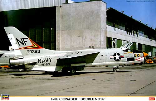 F-8E クルーセイダー ダブルナッツ プラモデル (ハセガワ 1/48 飛行機 限定生産 No.09775) 商品画像