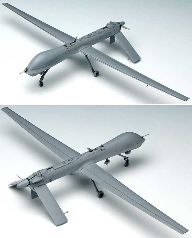 RQ-1A 無人偵察機 プレデター プラモデル (プラッツ 1/72 プラスチックモデルキット No.AC-001) 商品画像_1