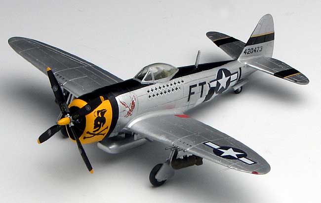 P-47D サンダーボルト バブルトップ プラモデル (ベゴ 1/144 プラスチックモデルキット No.PD-013) 商品画像_2