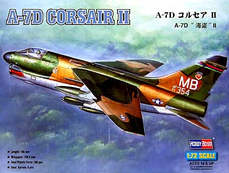 A-7D コルセア 2 プラモデル (ホビーボス 1/72 エアクラフト プラモデル No.80203) 商品画像
