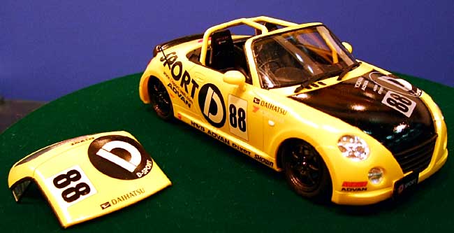 ダイハツ コペン D・SPORT プラモデル (アオシマ 1/24 ザ・ベストカーGT No.旧090) 商品画像_1