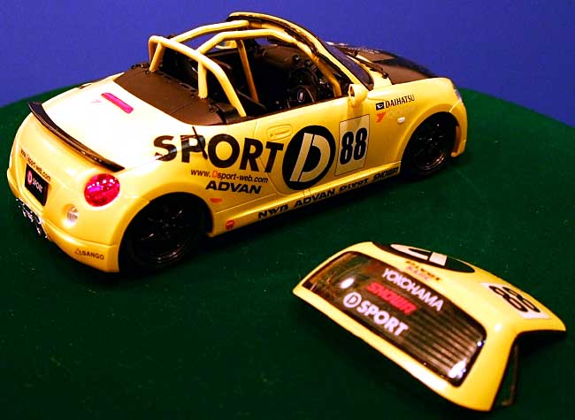 ダイハツ コペン D・SPORT プラモデル (アオシマ 1/24 ザ・ベストカーGT No.旧090) 商品画像_2