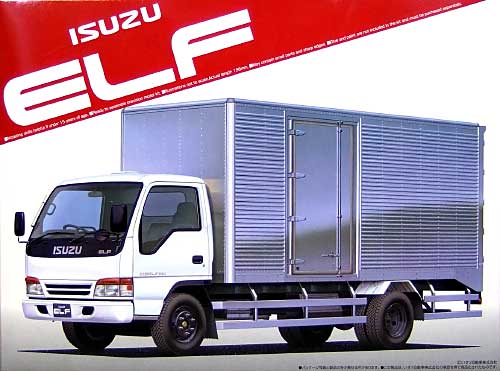 いすゞ エルフ プラモデル (アオシマ 1/32 2t カスタムトラックシリーズ No.001) 商品画像