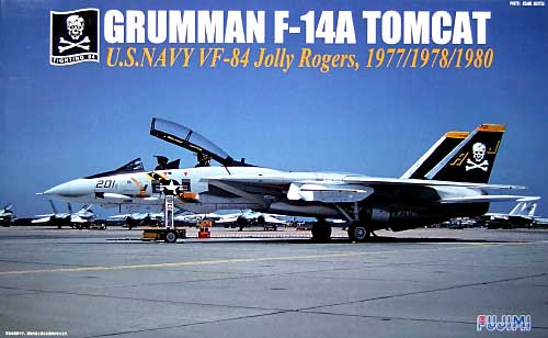 F-14A トムキャット VF-84 ジョリーロジャース (1977/1978/1980） プラモデル (フジミ 1/48 AIR CRAFT（シリーズS） No.S-004) 商品画像