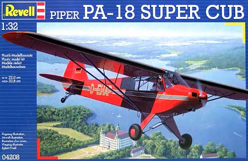 パイパー PA-18 スーパーカブ プラモデル (レベル 1/32 Aircraft No.04208) 商品画像