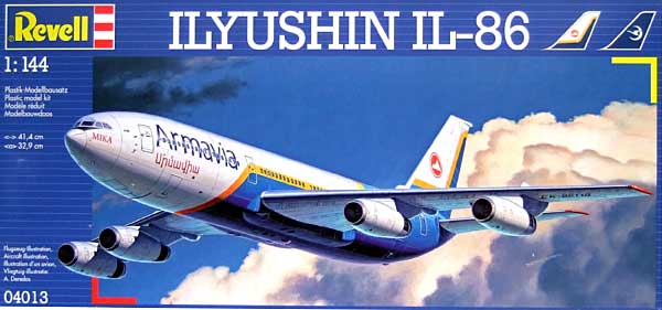 イリューシン IL-86 アエロ フロート プラモデル (レベル 1/144 旅客機 No.04013) 商品画像