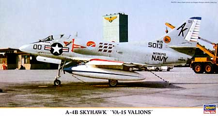 A-4B スカイホーク VA-15 バリオンズ プラモデル (ハセガワ 1/48 飛行機 限定生産 No.09784) 商品画像