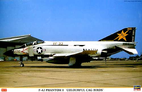 F-4J ファントム2 カラフル CAG バード プラモデル (ハセガワ 1/48 飛行機 限定生産 No.09778) 商品画像