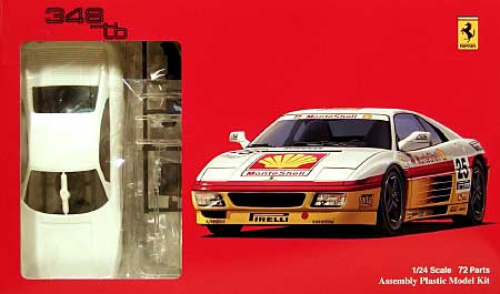 フェラーリ 348tb イタリア スーパーカー選手権 1993年 チャンピオンカー プラモデル (フジミ 1/24 リアルスポーツカー シリーズ （SPOT） No.123196) 商品画像