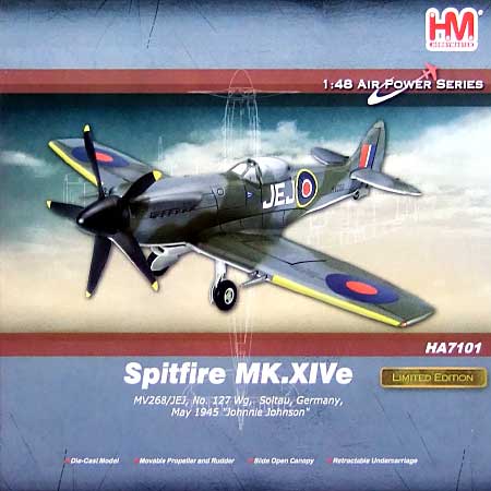 スピットファイア MK.XIVe 完成品 (ホビーマスター 1/48 エアパワー シリーズ （レシプロ） No.HA7101) 商品画像