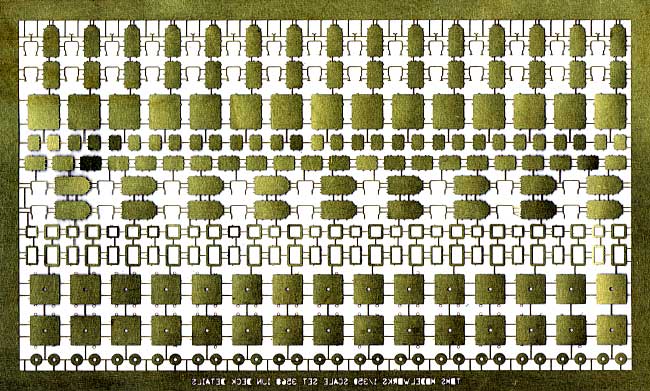 日本海軍 デッキハッチ & 銃座 エッチング (トムスモデル 1/350 艦船用エッチングパーツシリーズ No.TM3568) 商品画像_1