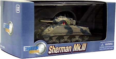 シャーマン Mk.3 第3カウンティ オブ ロンドン ヨーマンリー連隊 シシリー 1943年 完成品 (ドラゴン 1/72 ドラゴンアーマーシリーズ No.60309) 商品画像