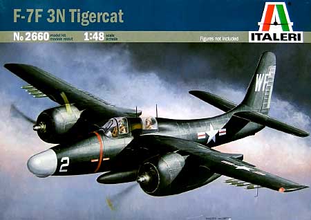 グラマン Ｆ-7F 3N タイガーキャット プラモデル (イタレリ 1/48 飛行機シリーズ No.2660) 商品画像