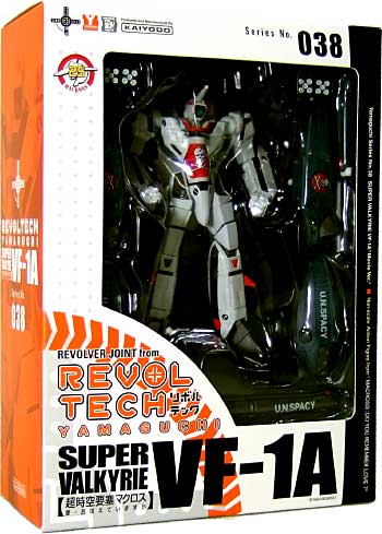 劇場版 スーパーバルキリー VF-1A (一条輝機） フィギュア (オーガニック リボルテック（REVOLTECH） No.038) 商品画像