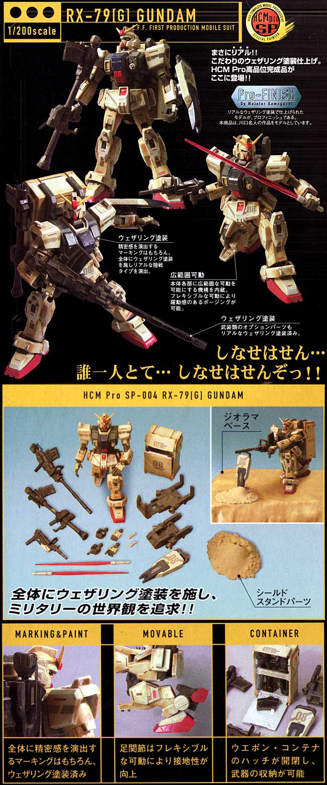 RX-79(G） 陸戦型ガンダム (スペシャルペインテッド） フィギュア (バンダイ ハイコンプリートモデル プロ （HCM Pro） No.SP-004) 商品画像_1