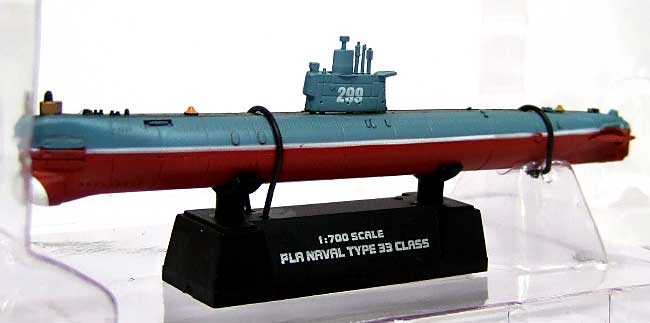 中国海軍 33型潜水艦 完成品 (イージーモデル 1/700 シーパワー シリーズ No.37322) 商品画像_1