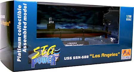 USS SSN-688 ロサンジェルス 完成品 (イージーモデル 1/700 シーパワー シリーズ No.37305) 商品画像
