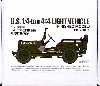 アメリカ陸軍 1/4トン 小型四輪駆動 軍用車 (完成品）