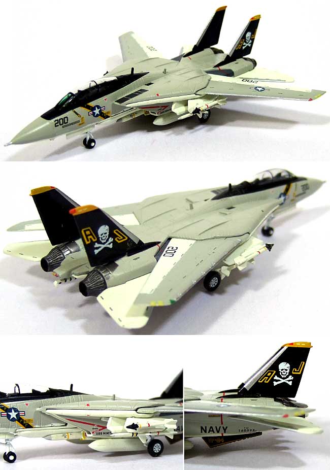 F-14A トムキャット VF-84 ジョリーロジャース AJ200 1978年 完成品 (ワールド・エアクラフト・コレクション 1/200スケール ダイキャストモデルシリーズ No.22059) 商品画像_1