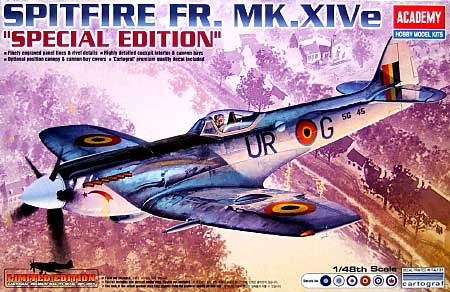 スピットファイア FR.Mk.14e Special Edition プラモデル (アカデミー 1/48 Aircrafts No.12211) 商品画像