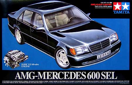 AMG メルセデス 600SEL プラモデル (タミヤ スケール限定品 No.89763) 商品画像