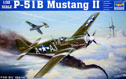 P-51B マスタング プラモデル (トランペッター 1/32 エアクラフトシリーズ No.02274) 商品画像