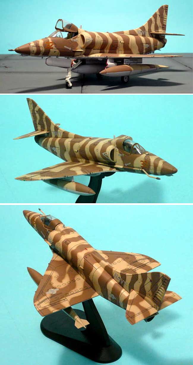 A-4E スカイホーク トップガン 完成品 (ホビーマスター 1/72 エアパワー シリーズ （ジェット） No.HA1406) 商品画像_2