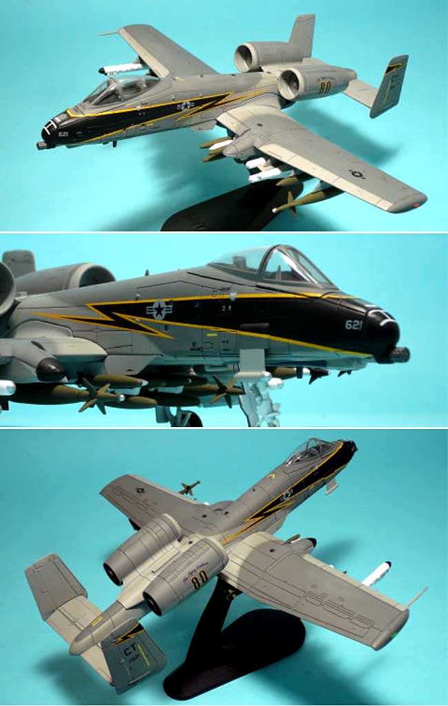 A-10A サンダーボルト 2 ブラック・ライトニング 完成品 (ホビーマスター 1/72 エアパワー シリーズ （ジェット） No.HA1306) 商品画像_2