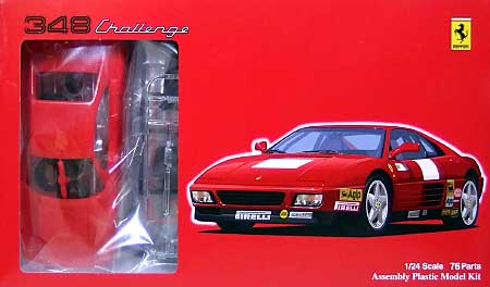 フェラーリ 348 チャレンジ プラモデル (フジミ 1/24 リアルスポーツカー シリーズ No.旧062) 商品画像