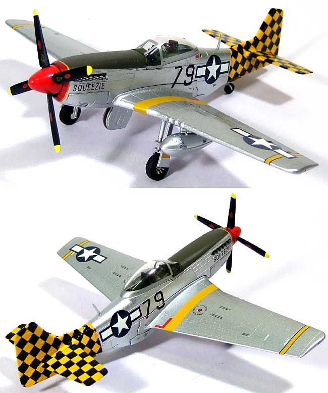 P-51D ムスタング SQUEEZIE 完成品 (ウイッティ・ウイングス 1/72 スカイ ガーディアン シリーズ （レシプロ機） No.74315) 商品画像_1