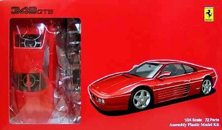 フェラーリ 348GTB プラモデル (フジミ 1/24 リアルスポーツカー シリーズ （SPOT） No.123240) 商品画像