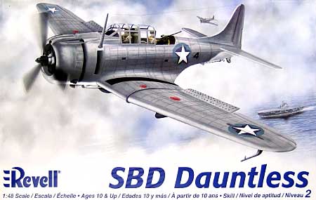 SBD ドーントレス プラモデル (Revell 1/48 飛行機モデル No.85-5249) 商品画像