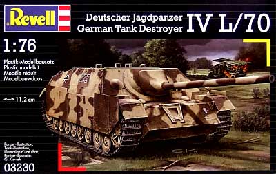 ドイツ 4号駆逐戦車 L/70 プラモデル (Revell 1/76 ミリタリー No.03230) 商品画像