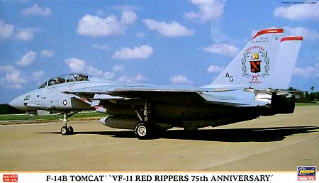 F-14B トムキャット VF-11 レッドリッパーズ 75th アニバーサリー 